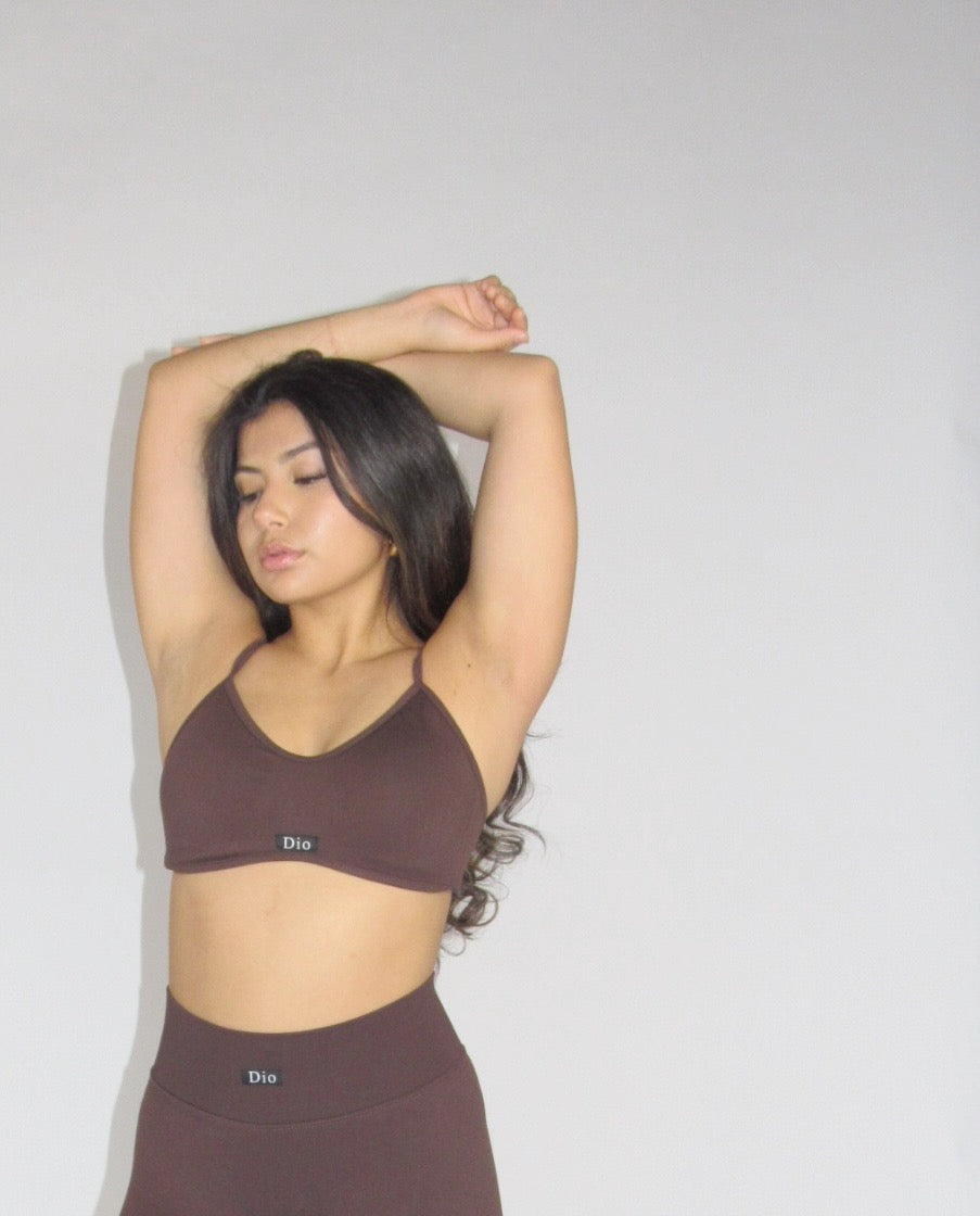 FAITHFULLY ROOTED Sports Bra